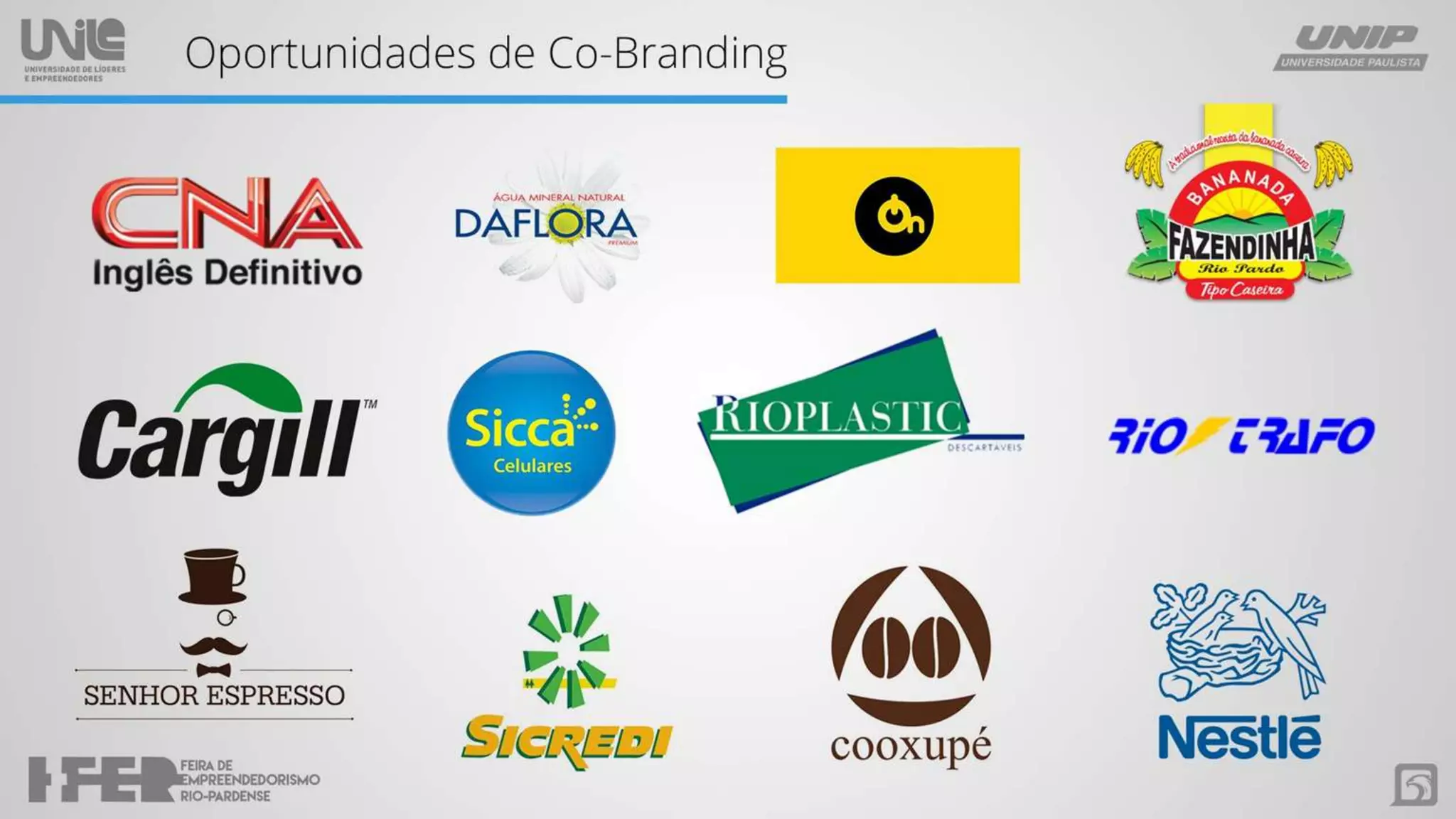 Apresentação - 1ª FER - Feira de Empreendedorismo Rio-pardense