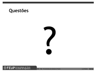 Ferramentas de Gestão de Testes