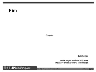 Ferramentas de Gestão de Testes