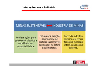 Interação com a Indústria
 