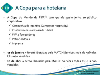 Fonte: Fórum de Operadores Hoteleiros
do Brasil – 13/02/2014