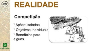 Competição
* Ações Isoladas
* Objetivos Individuais
* Benefícios para
alguns
 