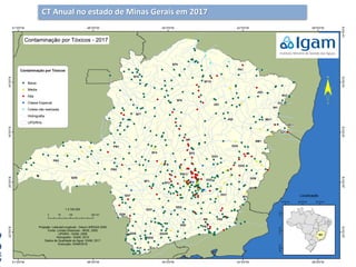 CT Anual no estado de Minas Gerais em 2017
 