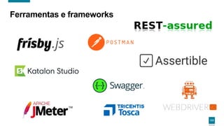 123
Ferramentas e frameworks
 