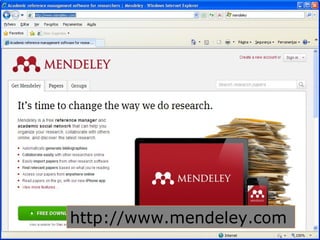 http://www.mendeley.com
 