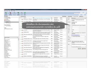 Add your papers
detalhes do documento são
automaticamente exraídos do pdf
 