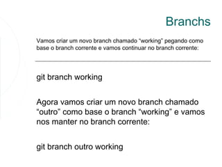 Git e GitHub - Conceitos Básicos | PPT