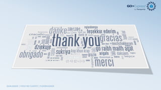 QUALIDADE	|	FOCO	NO	CLIENTE	|	FLEXIBILIDADE
 