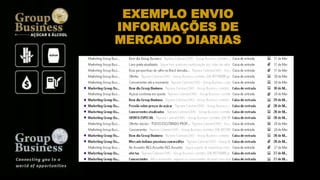 EXEMPLO ENVIO
INFORMAÇÕES DE
MERCADO DIARIAS
 