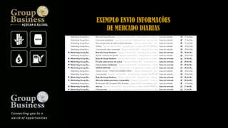 EXEMPLO ENVIO INFORMAÇÕES
DE MERCADO DIARIAS
 