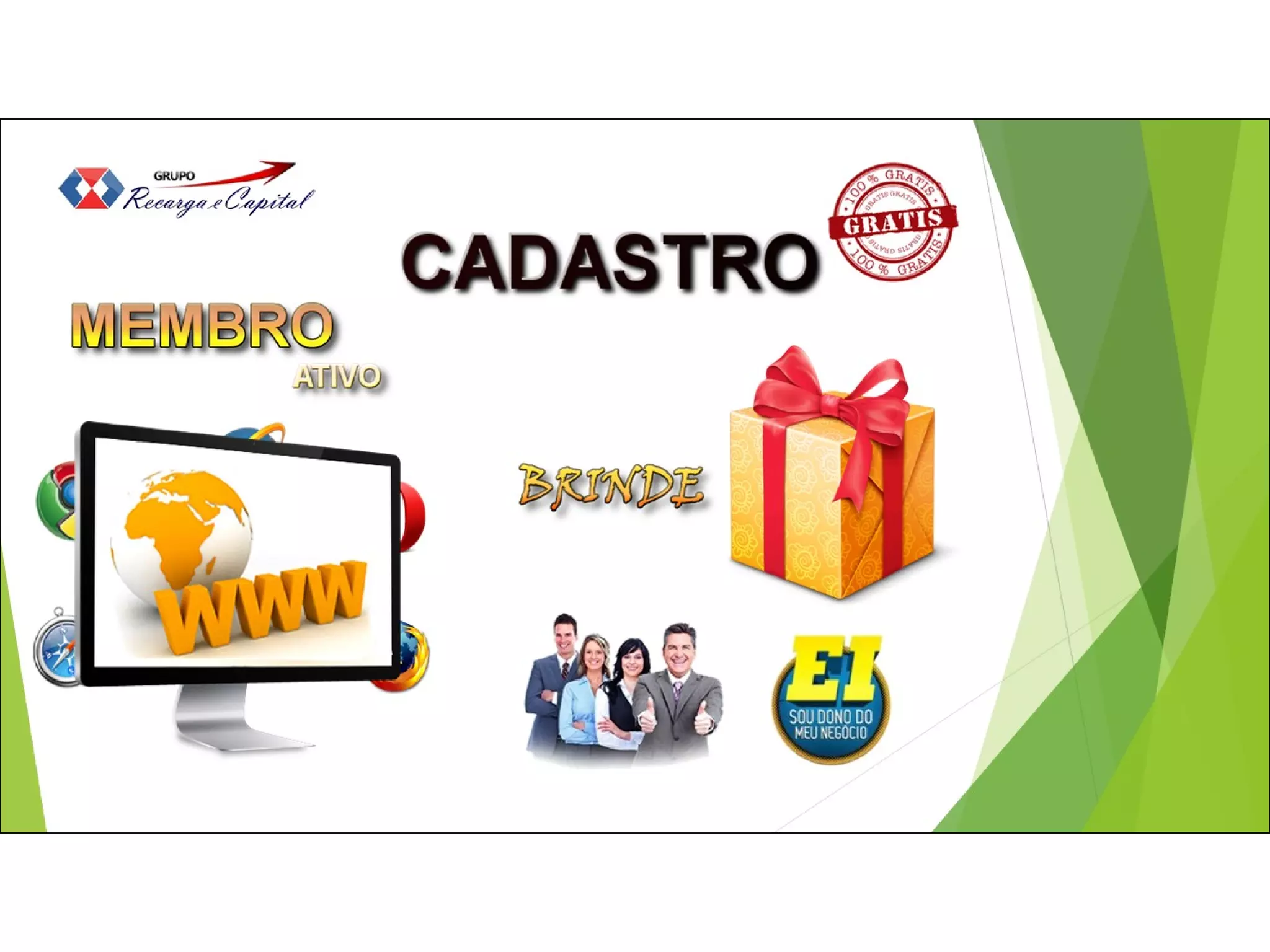 Apresentação Oficial GRUPO Recarga e Capital