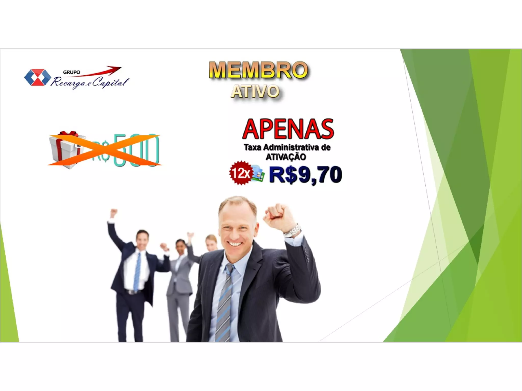 Apresentação Oficial GRUPO Recarga e Capital