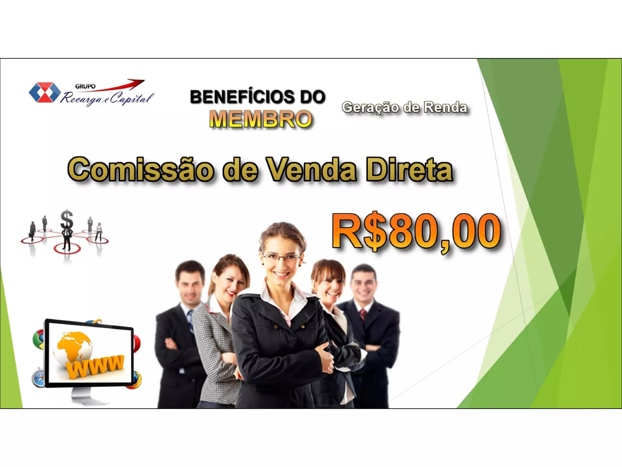 Apresentação Oficial GRUPO Recarga e Capital