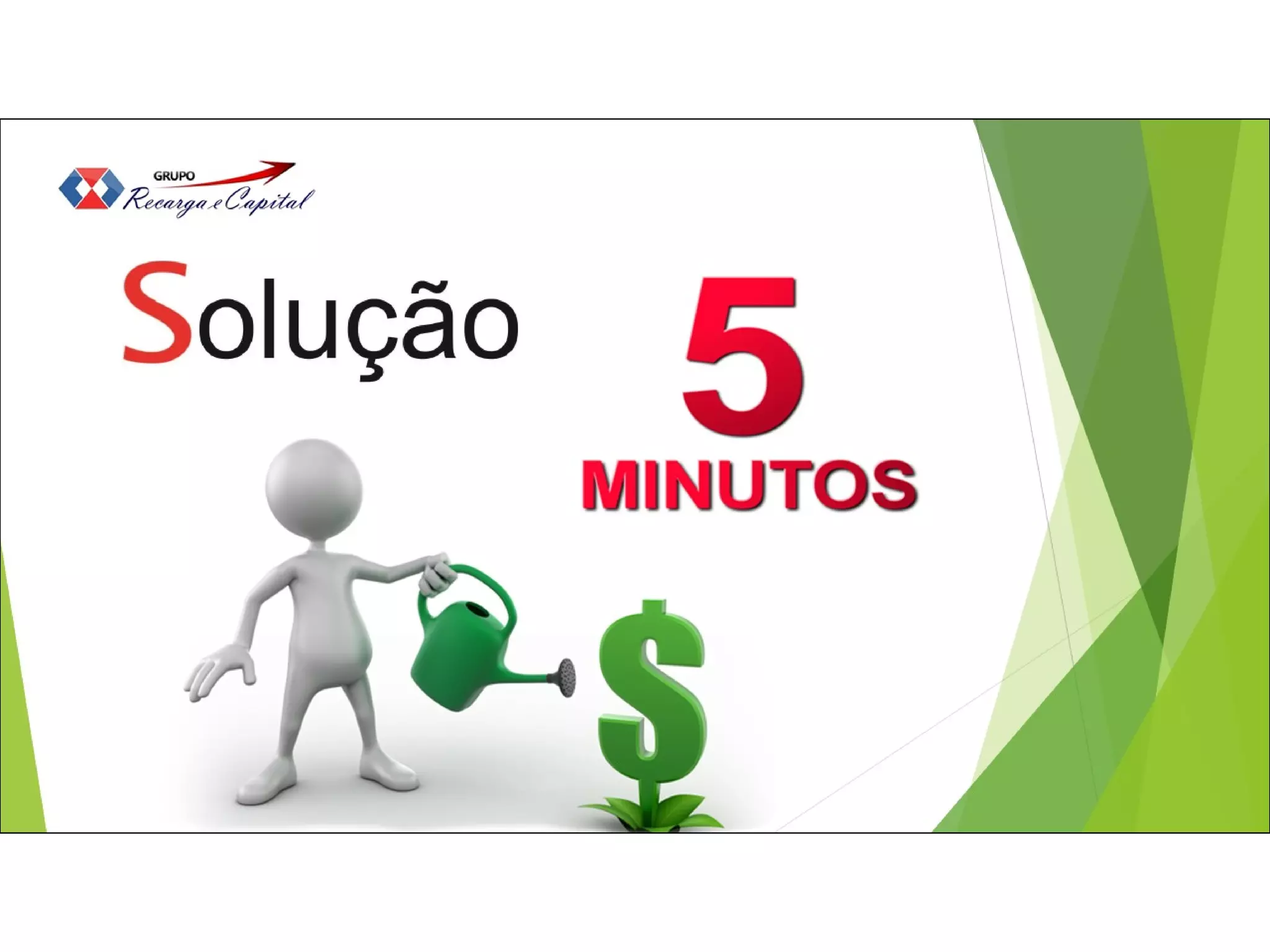 Apresentação Oficial GRUPO Recarga e Capital