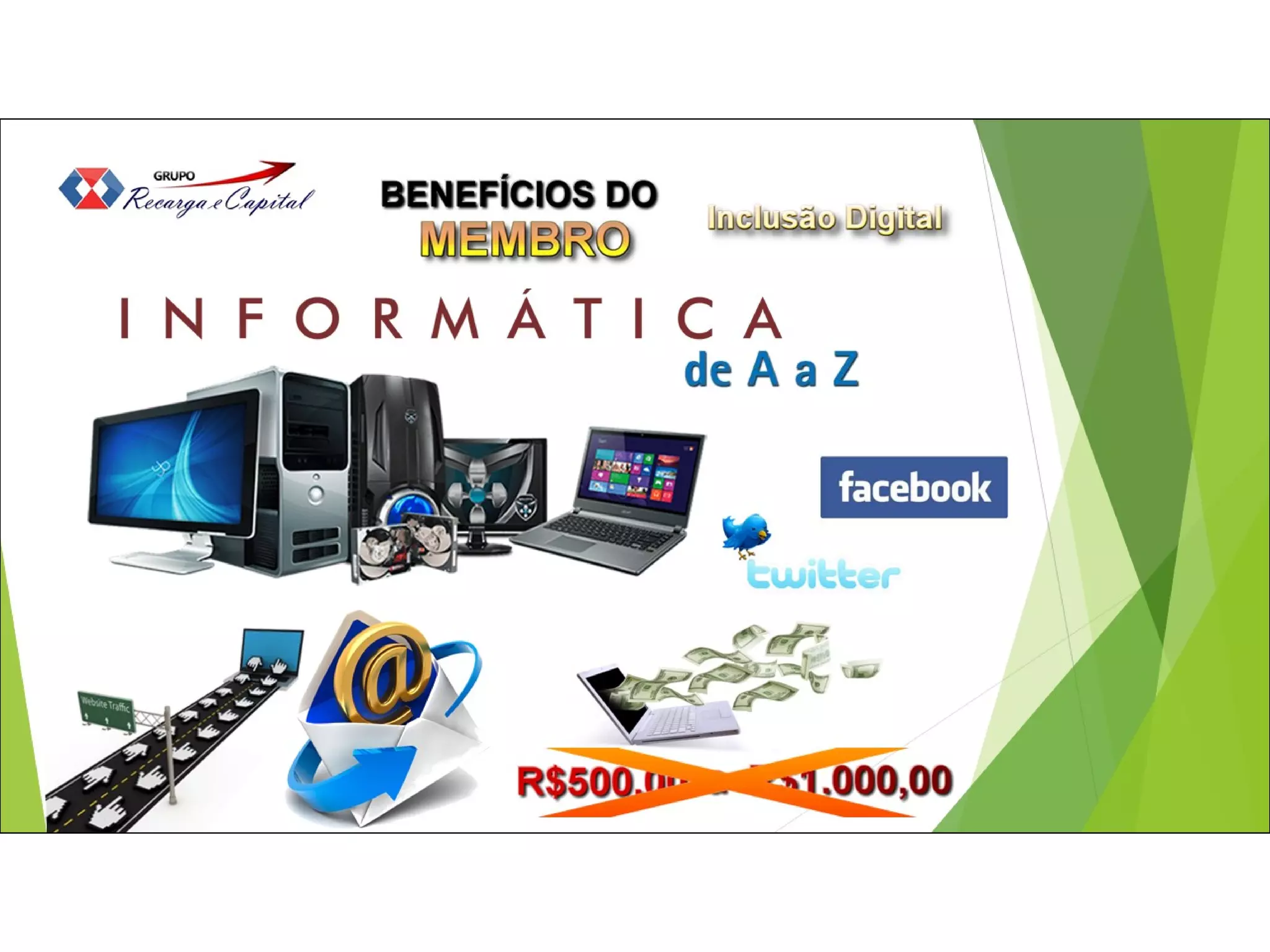 Apresentação Oficial GRUPO Recarga e Capital