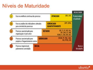 Níveis de Maturidade 