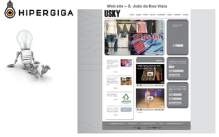 Web site – S. João da Boa Vista
 