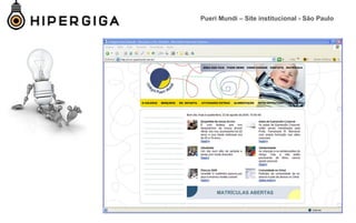 Pueri Mundi – Site institucional - São Paulo
 