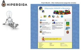 Pueri Mundi – Site institucional (segunda versão)
 