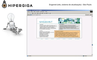 Engemet (site, sistema de atualização) - São Paulo
 