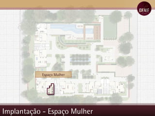 Implantação - Espaço Mulher Espaço Mulher 