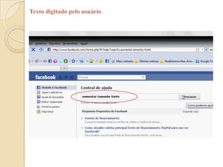 Feeds de atividades4 RESULTADOS4.1 Avaliação de Acessibilidade por avaliador automáticoAvaliador utilizado: Dasilva. Perfil testado: Lafayette Melo, disponível em http://tinyurl.com/27pwcg9O avaliador automático faz uma varredura na página a procura de erros e possíveis pontos aos quais podem ser melhorados na interface do sitio para uma melhor acessibilidade.Neste teste de acessibilidade os possíveis erros e avisos são divididos em 3 categorias: Prioridade 1