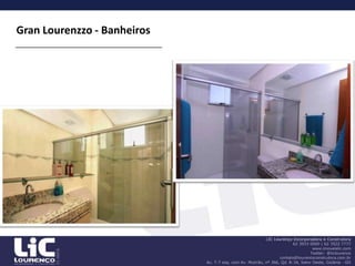 Esquadrias de alumínioanodizadopreto com venezianasnassuítes