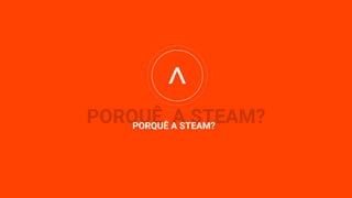 PORQUÊ A STEAM?PORQUÊ A STEAM?
 