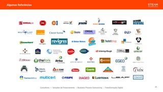 Algumas Referências
Consultoria | Soluções de Financiamento | Business Process Outsourcing | Transformação Digital 25
 