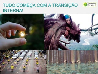 TUDO COMEÇA COM A TRANSIÇÃO
INTERNA!
 