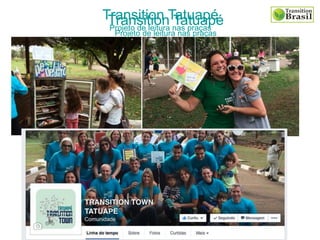 Transition Tatuapé
Projeto de leitura nas praças
Transition Tatuapé
Projeto de leitura nas praças
 