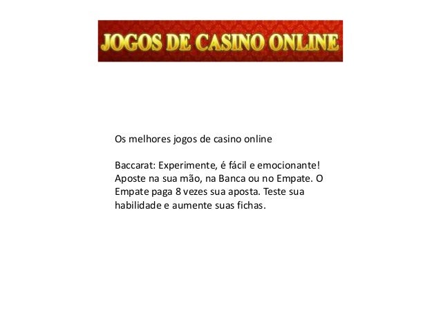 Jogo casino online