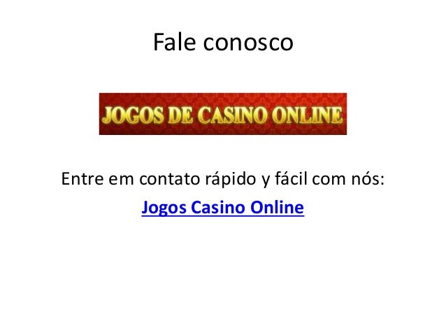 Jogo casino online