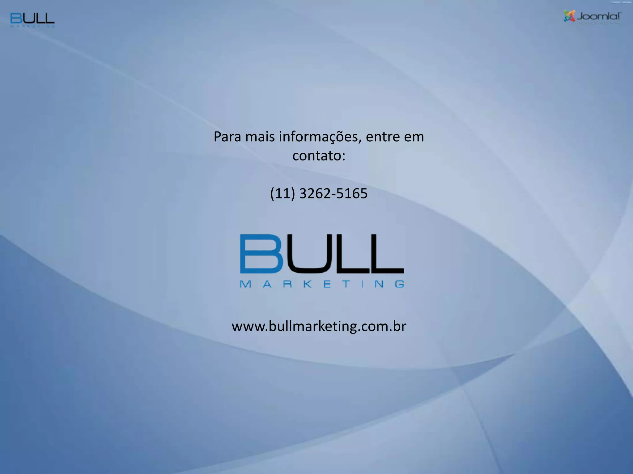  Estatísticas básicas de visitantes (existem módulos mais complexos que podem ser adicionados);