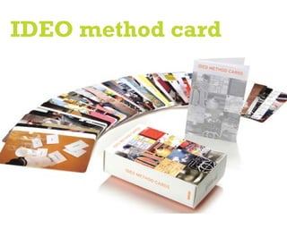 IDEO method card
 