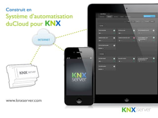 Construit en
Système d’automatisation
duCloud pour




www.knxserver.com
 