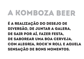Case de Branding Komboza Beer