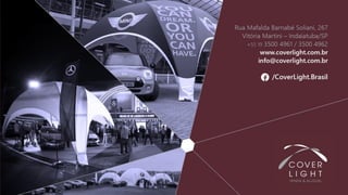 Cover Light - soluções para feiras e eventos.
