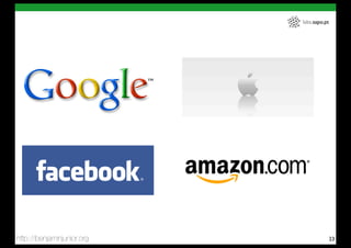 labs.sapo.pt




http://benjaminjunior.org                  23
 