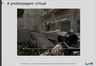 A prototipagem virtual

LWT Software Ltda. – Av. Kennedy, 164. 6o andar, São Bernardo do Campo SP – Cep: 09726-250, Fone: +55 (11) 3232-0532

 