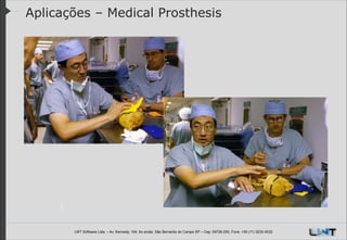 Aplicações – Medical Prosthesis

LWT Software Ltda. – Av. Kennedy, 164. 6o andar, São Bernardo do Campo SP – Cep: 09726-250, Fone: +55 (11) 3232-0532

 