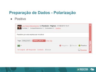 Preparação de Dados - Polarização
● Positivo
 
