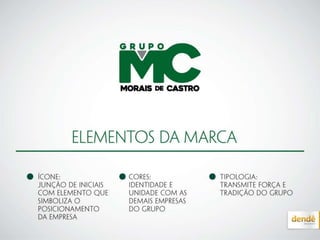 Apresentação de Marca: Grupo Morais de Castro