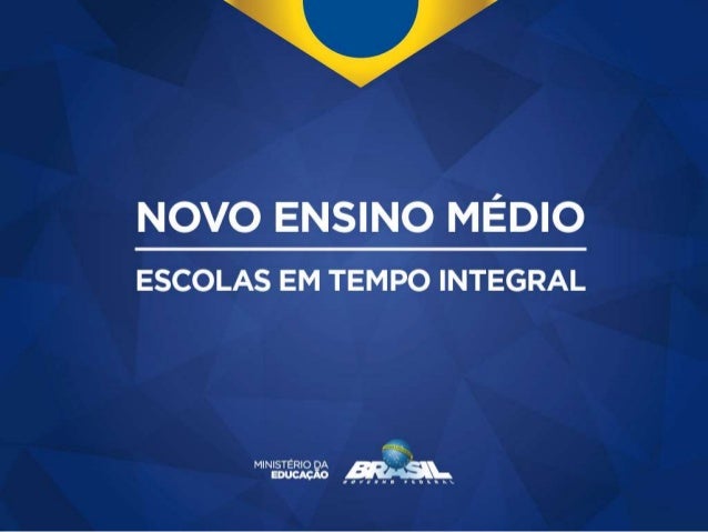Resultado de imagem para NOVO ENSINO MEDIO