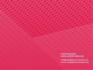 Apresentação mediamovimento portugal
