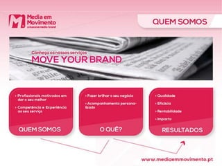 Apresentação mediamovimento portugal