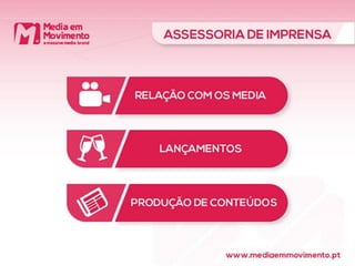 Apresentação mediamovimento portugal