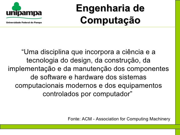 Cursos de engenharia da computacao