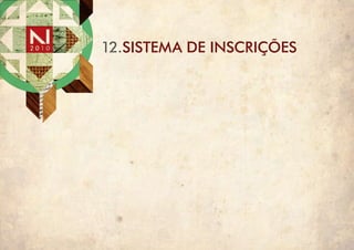 12.sistema de inscrições
 