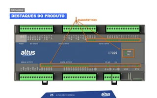 ALTUS | NEXTO XPRESS
DIAGNÓSTICOS
DESTAQUES DO PRODUTO
MECÂNICA
25 ALTUS | NEXTO XPRESS
 